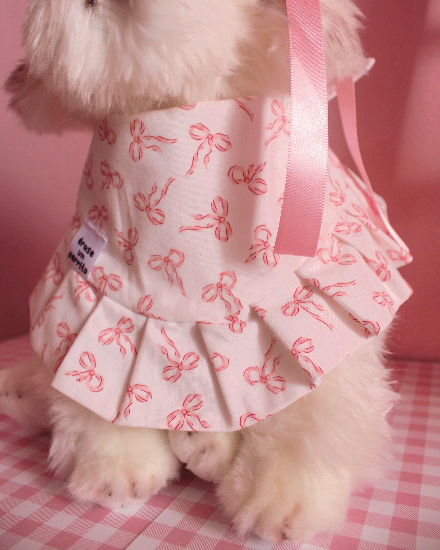 PINK BOWS BANDANA