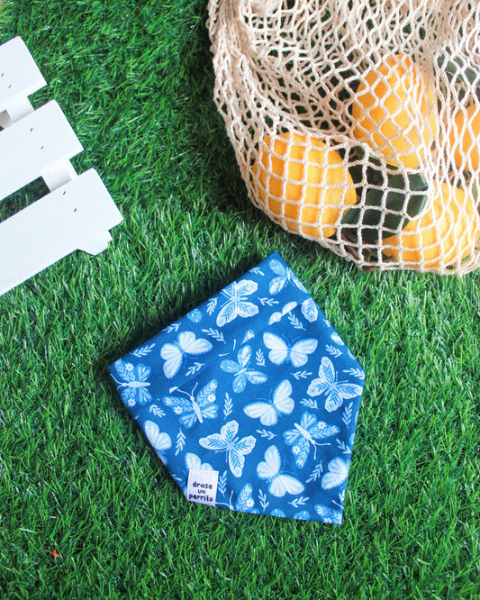 BLUE BUTTERFLY BANDANA