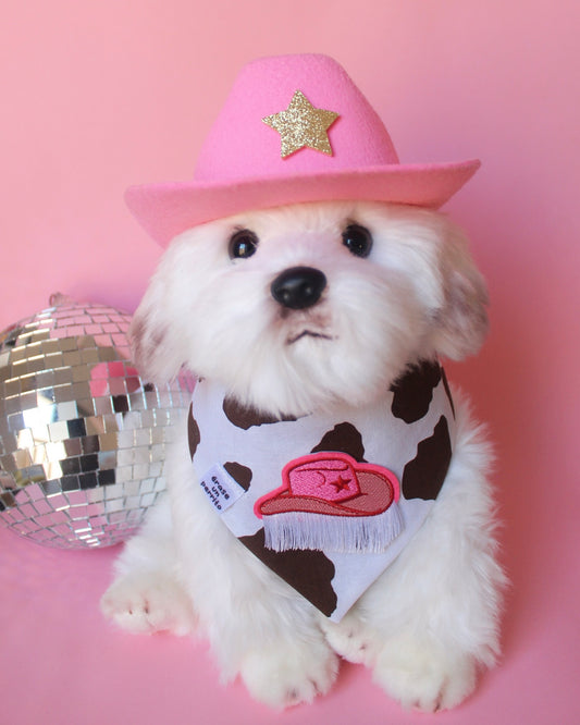 COWGIRL BANDANA - BROWN