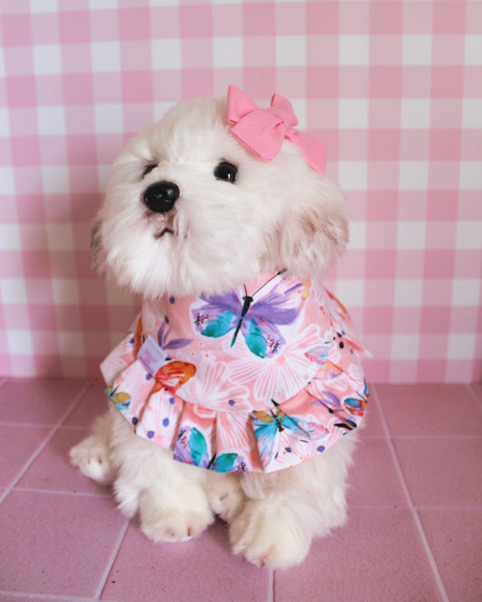 PINK BUTTERFLIES BANDANA