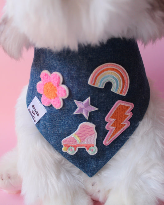 GROOVY DENIM BANDANA