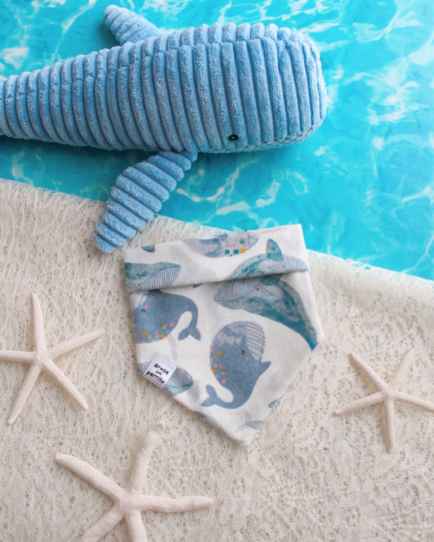 SUMMER WHALES BANDANA