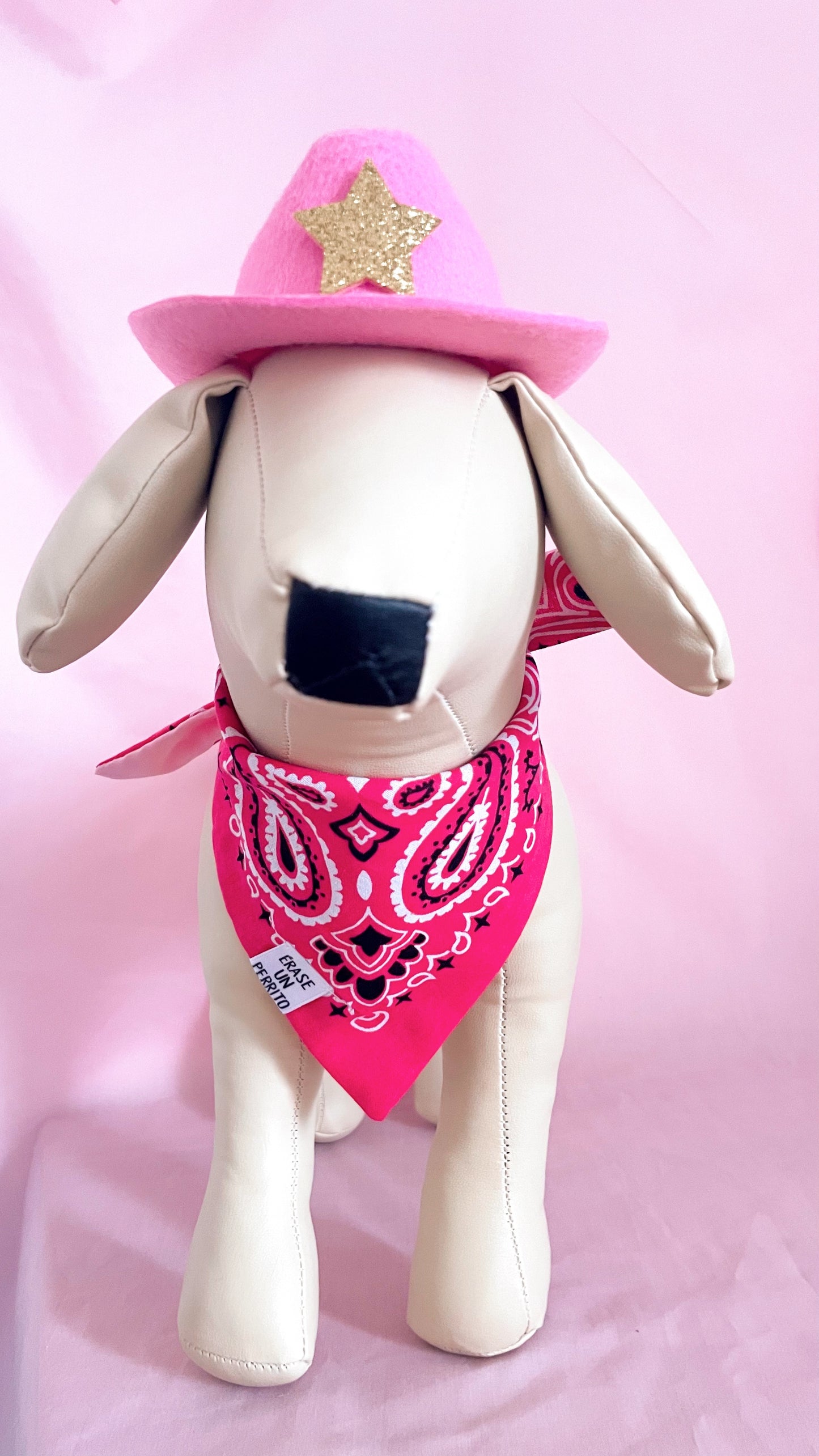 PINK COWGIRL BANDANA