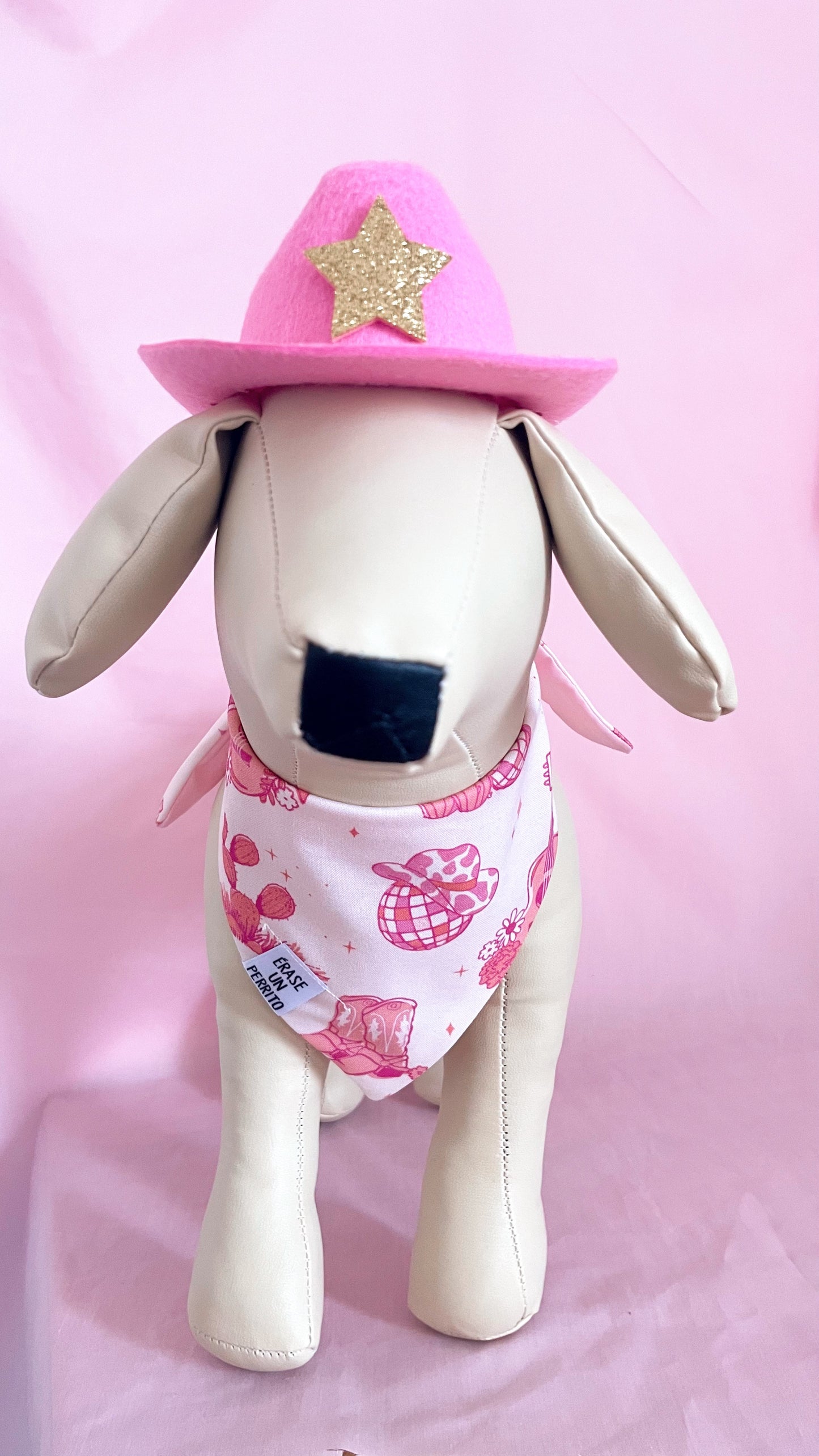 PINK WESTERN BANDANA