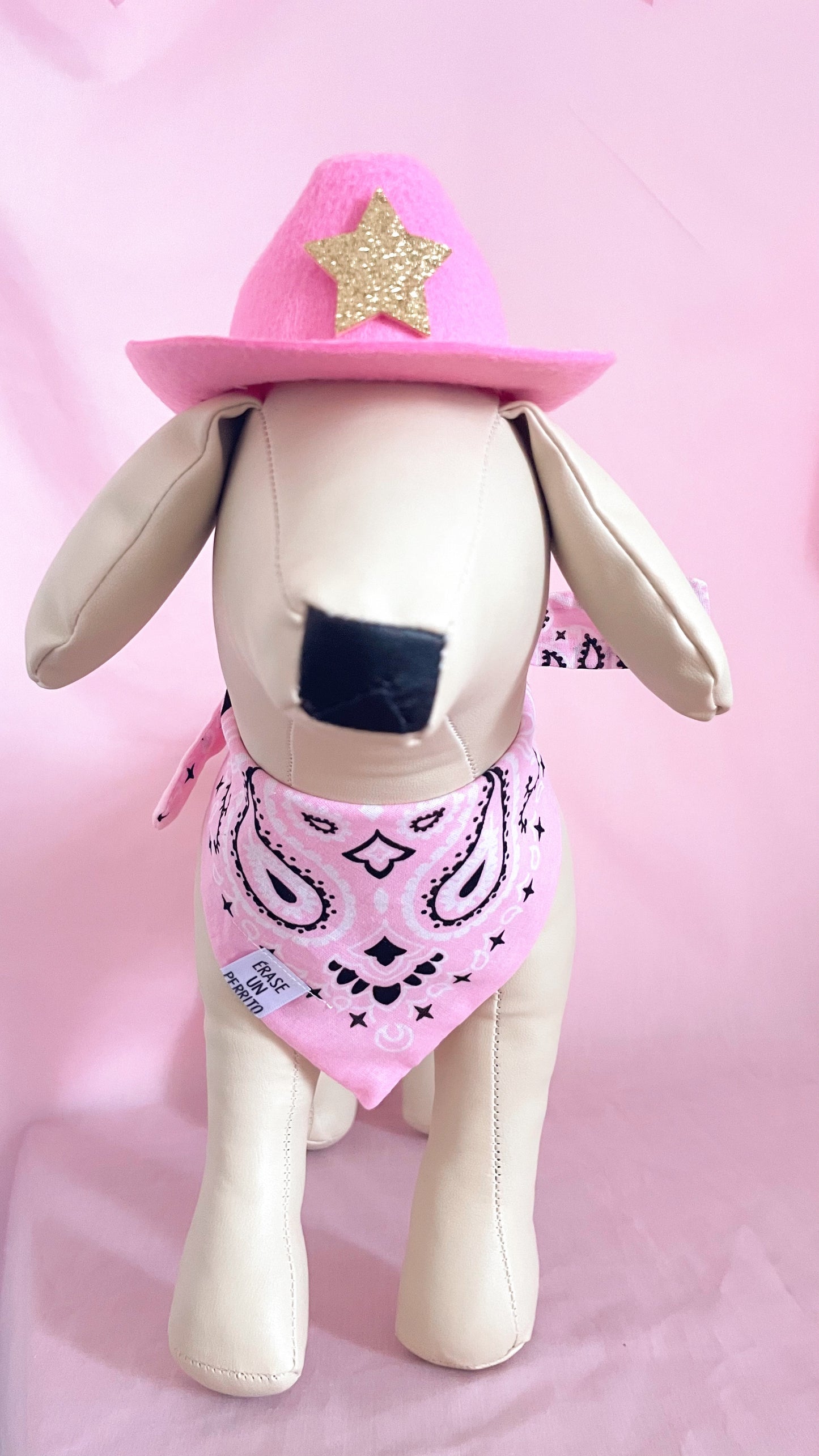 PINK COWGIRL BANDANA